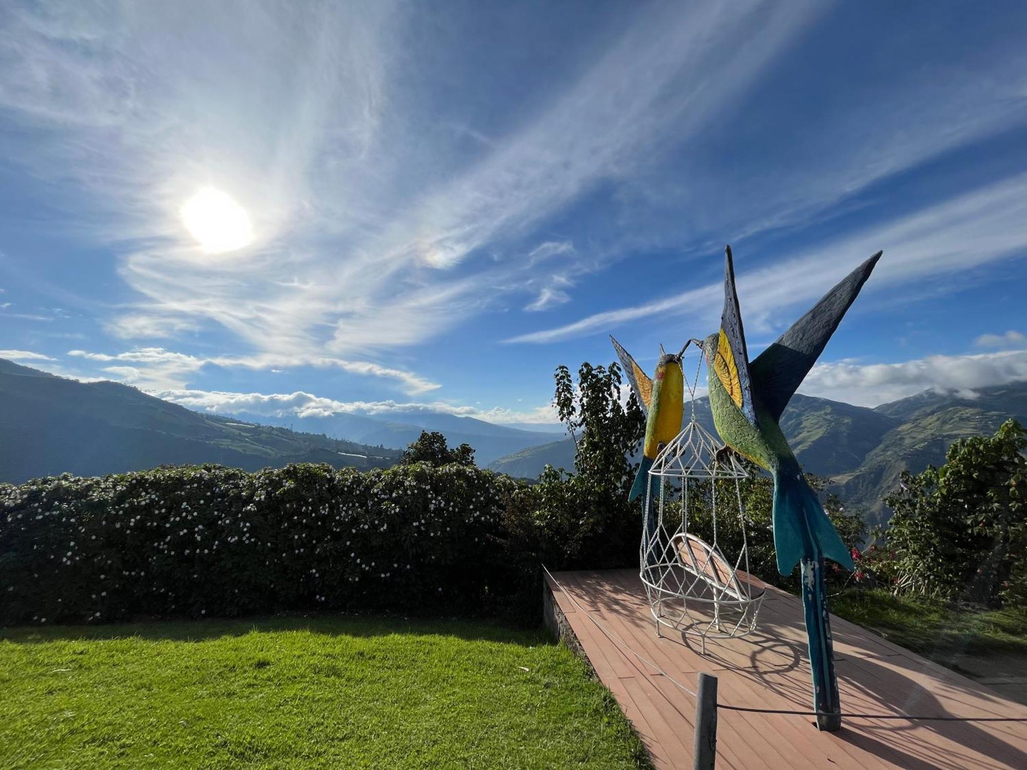 Premium Holiday Cabin - Spectacular Tungurahua Volcano View Baños Esterno foto