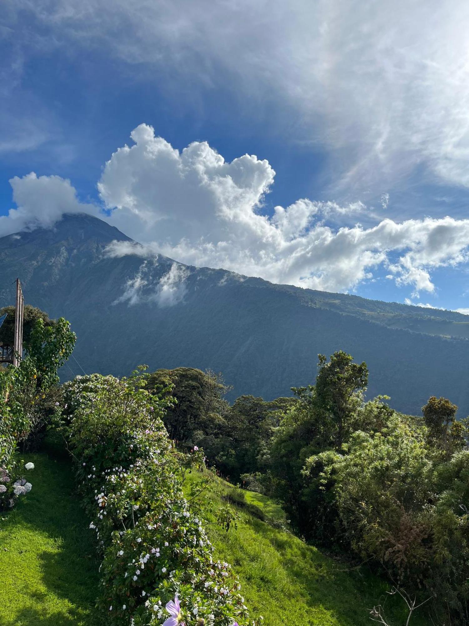 Premium Holiday Cabin - Spectacular Tungurahua Volcano View Baños Esterno foto